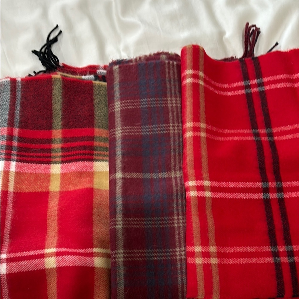 NWOT cashmere scarf bundle